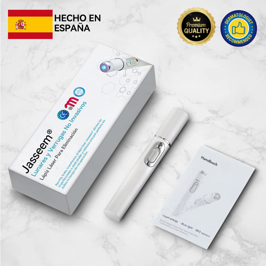 𝐉𝐚𝐬𝐬𝐞𝐞𝐦® Lápiz Láser de Grado Médico 🎉 (Tecnología Láser de Dióxido de Carbono – Eficaz para Eliminar Lunares, Verrugas, Excesos de Piel, Manchas de Pigmentación y Otros Defectos de la Piel) 🔥