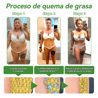 Tienda Oficial | 🍎𝐃𝒊𝓪𝐩𝓪𝙨𝐨𝒏®Ｇ𝖫𝑃-𝟏 𝑆𝑖𝑒𝑡𝑒 𝑒𝑛 𝑢𝑛𝑜 𝑆𝑜𝑙𝑢𝑐𝑖ó𝑛 𝑃𝑎𝑟𝑎 𝑙𝑎 𝑆𝑎𝑙𝑢𝑑 𝐿í𝑞𝑢𝑖𝑑𝑜 𝑂𝑟𝑎𝑙(Solo una vez al día, cambios visibles en 7 días) Para obesidad, salud cardiovascular, diabetes, apnea del sueño, salud intestinal, problemas articulares y más