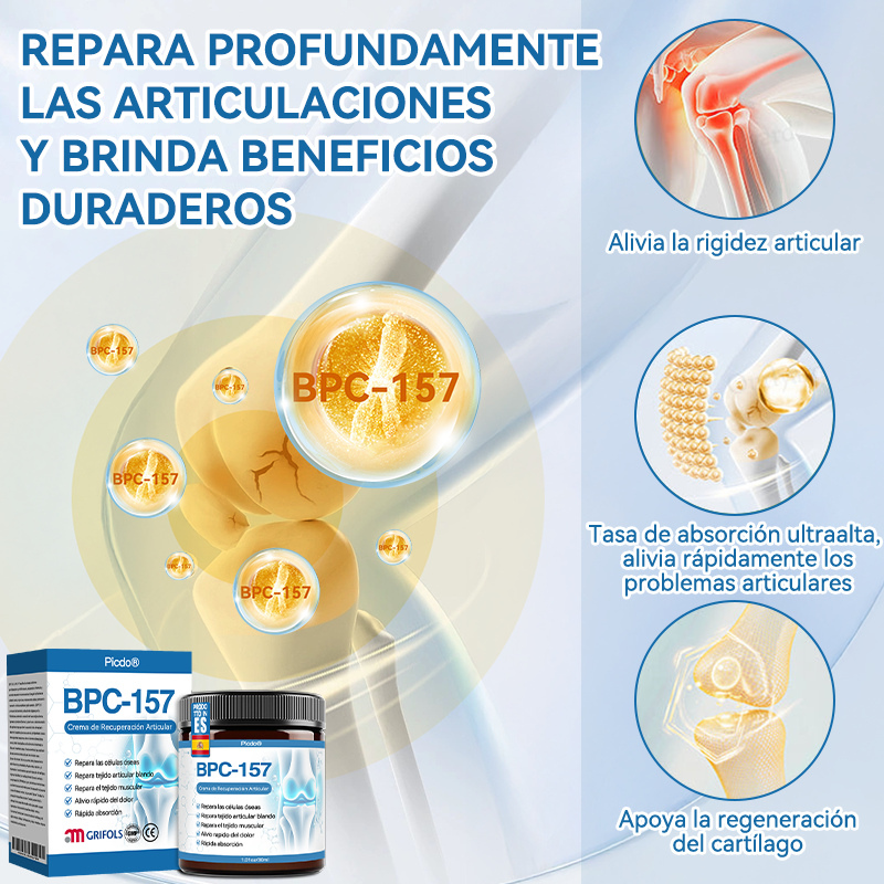 Picdo® BPC-157 Crema para la Curación de Articulaciones 💕 Trata eficazmente la artritis, la neuropatía, el reumatismo, las lesiones deportivas y más 👩‍⚕️🏆