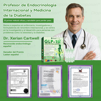 Tienda Oficial | 🍎𝐃𝒊𝓪𝐩𝓪𝙨𝐨𝒏®Ｇ𝖫𝑃-𝟏 𝑆𝑖𝑒𝑡𝑒 𝑒𝑛 𝑢𝑛𝑜 𝑆𝑜𝑙𝑢𝑐𝑖ó𝑛 𝑃𝑎𝑟𝑎 𝑙𝑎 𝑆𝑎𝑙𝑢𝑑 𝐿í𝑞𝑢𝑖𝑑𝑜 𝑂𝑟𝑎𝑙(Solo una vez al día, cambios visibles en 7 días) Para obesidad, salud cardiovascular, diabetes, apnea del sueño, salud intestinal, problemas articulares y más