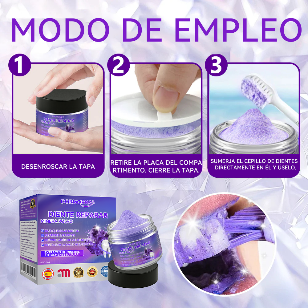 Tienda Oficial🌌|𝙳𝖺𝑟𝑚𝗼𝑟𝑛𝖺® 𝘋𝘪𝘦𝘯𝘵𝘦 𝘙𝘦𝘱𝘢𝘳𝘢𝘳 𝘔𝘪𝘯𝘦𝘳𝘢 𝘗𝘰𝘭𝘷𝘰-𝐸𝑛𝑐í𝑎𝑠 𝑚á𝑠 𝑓𝑢𝑒𝑟𝑡𝑒𝑠 𝑒𝑛 𝑠𝑜𝑙𝑜 7 𝑑í𝑎𝑠