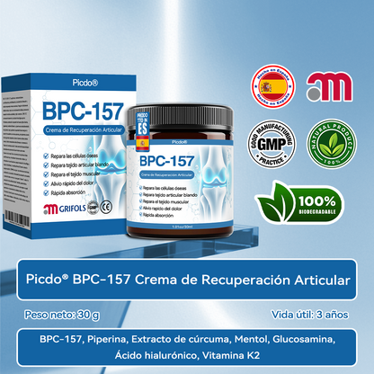 Picdo® BPC-157 Crema para la Curación de Articulaciones 💕 Trata eficazmente la artritis, la neuropatía, el reumatismo, las lesiones deportivas y más 👩‍⚕️🏆