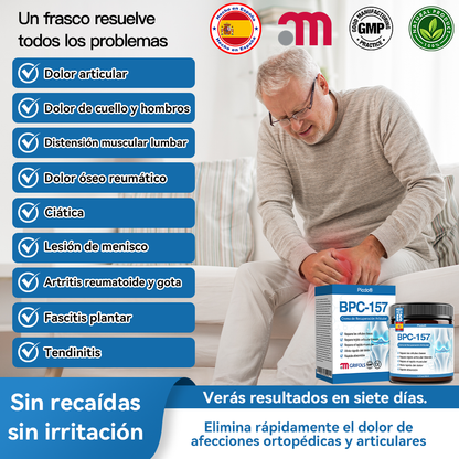 Picdo® BPC-157 Crema para la Curación de Articulaciones 💕 Trata eficazmente la artritis, la neuropatía, el reumatismo, las lesiones deportivas y más 👩‍⚕️🏆