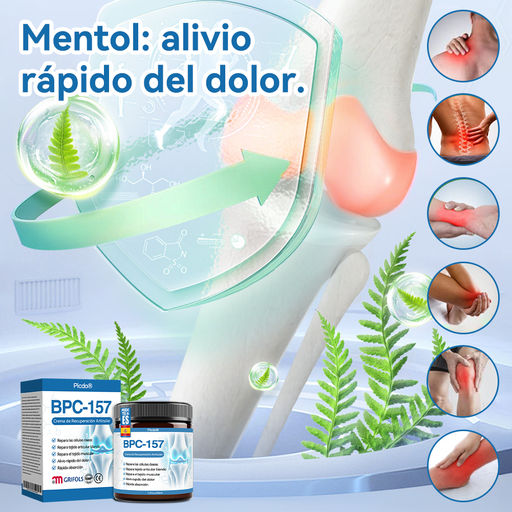 Picdo® BPC-157 Crema para la Curación de Articulaciones 💕 Trata eficazmente la artritis, la neuropatía, el reumatismo, las lesiones deportivas y más 👩‍⚕️🏆