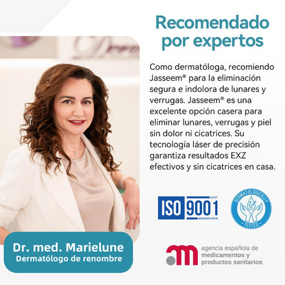 𝐉𝐚𝐬𝐬𝐞𝐞𝐦® Lápiz Láser de Grado Médico 💕 (Tecnología Láser de Dióxido de Carbono – Eficaz para Eliminar Lunares, Verrugas, Excesos de Piel, Manchas de Pigmentación y Otros Defectos de la Piel) 🔥